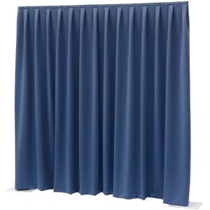 Sonstige Wentex P&D; Curtain - Dimout, 260 gram/m² Plissé, 300 (L) x 300 (H) cm, 260 g / m², bleu - Tissus et filets