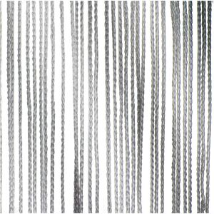 Sonstige Wentex String Curtain Grey, 220 gram/m² 4 m de long, gris - Tissus et filets