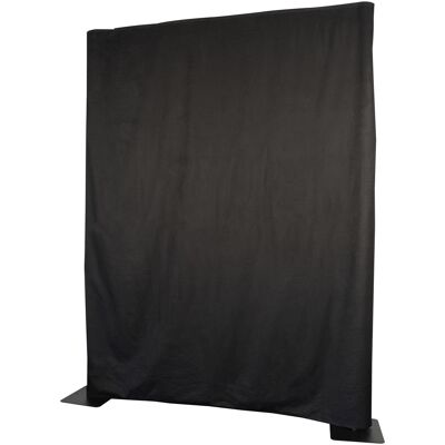 Rideau Wentex P&D MCS 300 g/m² Noir - Tissu lourd ignifuge - Publicité Rideau Wentex P&D MCS 300 g/m² Noir - Tissu lourd ignifuge - Publicité