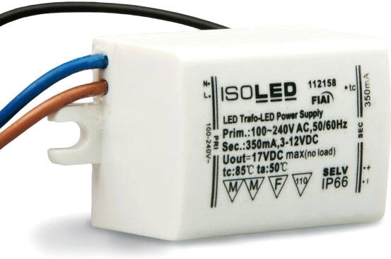 ISOLED Transformateur LED courant constant 350mA, 1-4W, SELV - Accessoires divers