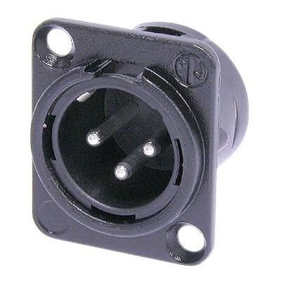 Neutrik NC3MDL-1-BAG - Connecteur de châssis XLR 3 pôles mâle - Prise encastrables - Publicité Neutrik NC3MDL-1-BAG - Connecteur de châssis XLR 3 pôles mâle - Prise encastrables - Publicité