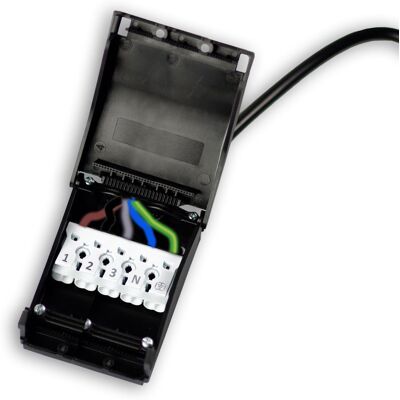 ISOLED Boitier de connexion 2x5 pôles, 0,5-2,5mm², max. 450V/16A pour le câblage traversant - Accessoires divers - Publicité ISOLED Boitier de connexion 2x5 pôles, 0,5-2,5mm², max. 450V/16A pour le câblage traversant - Accessoires divers - Publicité