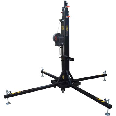 Fantek Lift T-106D poussoir de treillis , noir, charge max. Hauteur 6.4m - Pieds de levage - Publicité Fantek Lift T-106D poussoir de treillis , noir, charge max. Hauteur 6.4m - Pieds de levage - Publicité