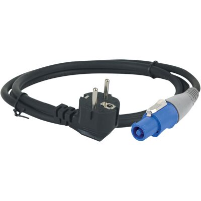 Câble d'alimentation DAP-Audio Connecteur Power Pro vers Schuko 3x 1,5 mm² 1,5 m - Câbles Powercon - Publicité Câble d'alimentation DAP-Audio Connecteur Power Pro vers Schuko 3x 1,5 mm² 1,5 m - Câbles Powercon - Publicité
