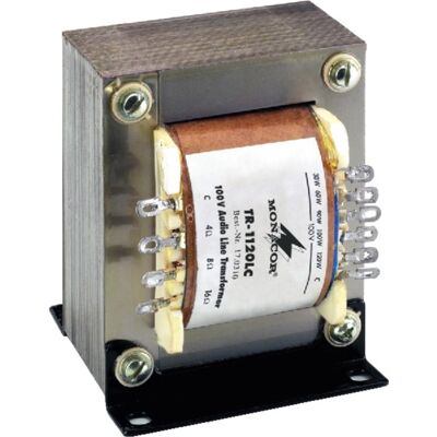 MONACOR TR-1120LC Transformateurs audio ligne 100 V - Publicité MONACOR TR-1120LC Transformateurs audio ligne 100 V - Publicité