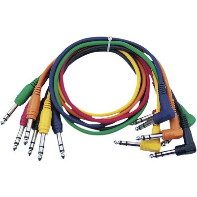 DAP-Audio FL15 - 6 connecteurs de raccordement colorés, droit à 90°, 60 cm - Câbles de patch - Publicité DAP-Audio FL15 - 6 connecteurs de raccordement colorés, droit à 90°, 60 cm - Câbles de patch - Publicité