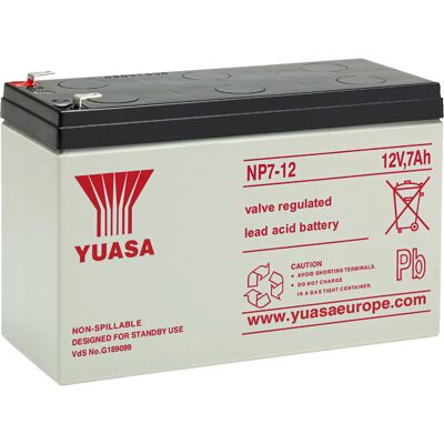 Panasonic NPA-12/7 - Batterie - 12V 7,2Ah - Publicité Panasonic NPA-12/7 - Batterie - 12V 7,2Ah - Publicité