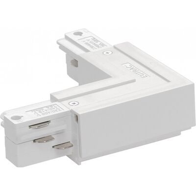 Eutrac Eutrac Connecteur L triphasé - Accessoires pour rail électrique triphasé - Publicité Eutrac Eutrac Connecteur L triphasé - Accessoires pour rail électrique triphasé - Publicité