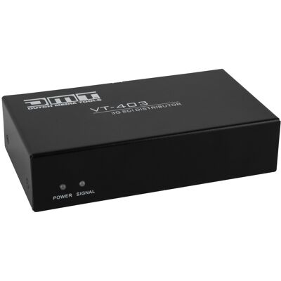 DMT VT403 - Distributeur 3G SDI 1x4 1 entrée, 4 sorties - Systèmes vidéo LED - Publicité DMT VT403 - Distributeur 3G SDI 1x4 1 entrée, 4 sorties - Systèmes vidéo LED - Publicité
