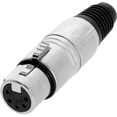 Adam Hall Connectors 4 STAR C XF5 - XLR mâle 5 pôles femelle - Connecteurs XLR 5 pole - Publicité Adam Hall Connectors 4 STAR C XF5 - XLR mâle 5 pôles femelle - Connecteurs XLR 5 pole - Publicité