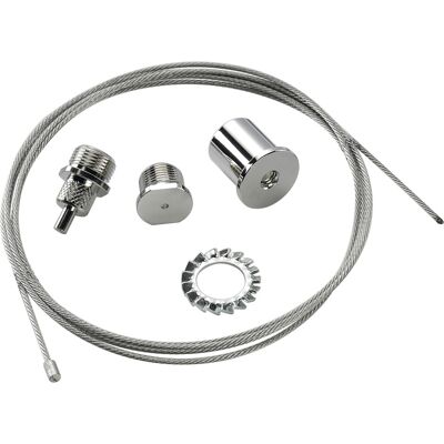 Eutrac SUSPENSION CÂBLE MÉTALLIQUE pour rail en saillie triphasé 230V - 3 phases électrique rail 230V - Publicité Eutrac SUSPENSION CÂBLE MÉTALLIQUE pour rail en saillie triphasé 230V - 3 phases électrique rail 230V - Publicité