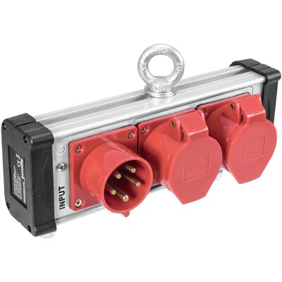 Boîte de répartition de puissance EUROLITE SAB-162 - 16 A 400 V distributeur d'énergie - Publicité Boîte de répartition de puissance EUROLITE SAB-162 - 16 A 400 V distributeur d'énergie - Publicité
