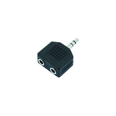 Omnitronic 2 jack sockets/1 jack 3.5mm stereo - Adaptateurs - Publicité Omnitronic 2 jack sockets/1 jack 3.5mm stereo - Adaptateurs - Publicité