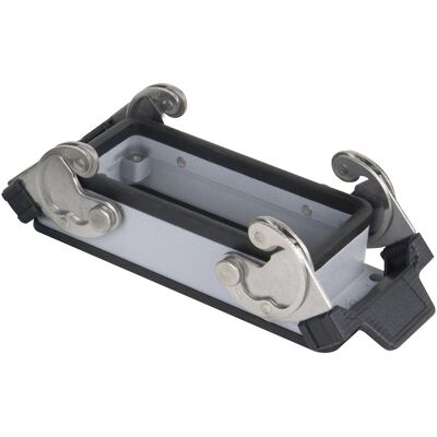 ILME 16/72 broches Châssis ouvert en bas/Clips Gris avec clips - Fiches & embases multibroches - Publicité ILME 16/72 broches Châssis ouvert en bas/Clips Gris avec clips - Fiches & embases multibroches - Publicité