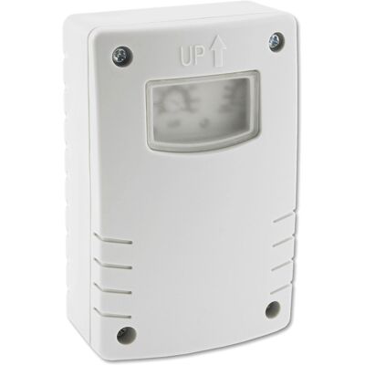 ISOLED Interrupteur crépusculaire 230V, max. 10A, 3-500Lux, IP54, montage en saillie - Accessoires divers - Publicité ISOLED Interrupteur crépusculaire 230V, max. 10A, 3-500Lux, IP54, montage en saillie - Accessoires divers - Publicité