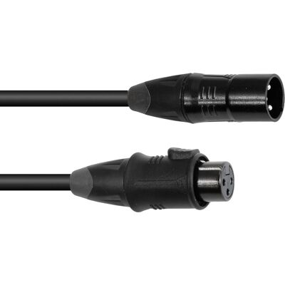 EUROLITE Câble DMX EC-1 IP65 3pin 5m bk - Câbles DMX - Publicité EUROLITE Câble DMX EC-1 IP65 3pin 5m bk - Câbles DMX - Publicité