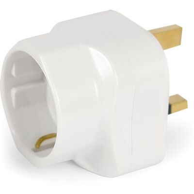 Sonstige Adaptateur secteur de Schuko à la norme britannique - Connecteurs Schuko - Publicité Sonstige Adaptateur secteur de Schuko à la norme britannique - Connecteurs Schuko - Publicité