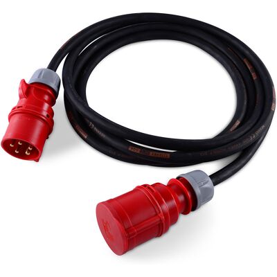 Riggatec câble de rallonge CEE 32A 25m 5x6mm² IP44 - Câbles CEE - Publicité Riggatec câble de rallonge CEE 32A 25m 5x6mm² IP44 - Câbles CEE - Publicité