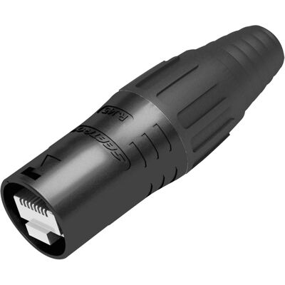 SEETRONIC RJ45 Porte-câbles Boîtier noir - IP65 - Connecteurs RJ45 Ethercon - Publicité SEETRONIC RJ45 Porte-câbles Boîtier noir - IP65 - Connecteurs RJ45 Ethercon - Publicité