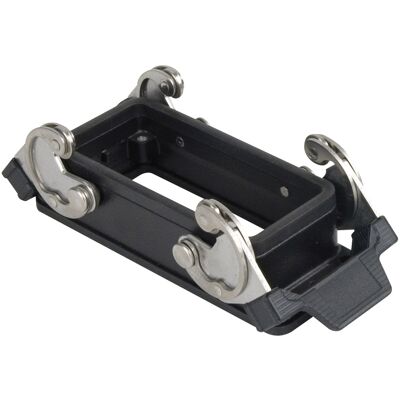 ILME 16/72 broches Châssis ouvert en bas/Clips Noir avec clips - Fiches & embases multibroches - Publicité ILME 16/72 broches Châssis ouvert en bas/Clips Noir avec clips - Fiches & embases multibroches - Publicité