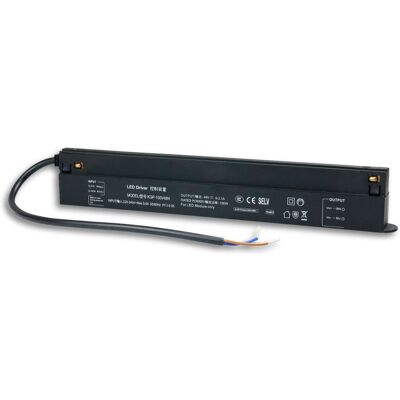 ISOLED Track48 Transformateur Inline noir, 100W, 48V DC - 3 phases électrique rail 48V - Publicité ISOLED Track48 Transformateur Inline noir, 100W, 48V DC - 3 phases électrique rail 48V - Publicité