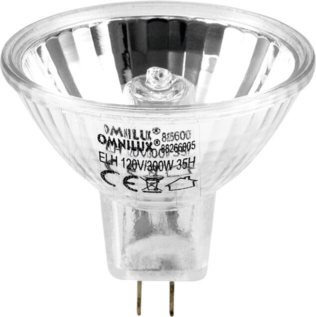 OMNILUX ELH 120V/300W GY-5.3 Réflecteur 50mm - Lampes halogènes, socle GY5.3