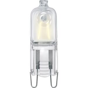 PHILIPS Ampoules OV 26.0W G9 230V 1CT/19: Capsules halogènes idéales comme lampe de rechange pour de nombreux types de fours spécifiques. Résistantes aux températures élevées, parfaitement adaptées à une utilisation dans un four. Données techniques: Longueur: 45 mm, Largeur: 13 mm, Hauteur: 13 mm, Diamètre: 13 mm, Socle: G9, Tension nominale: 230 V, Puissance nominale: 26 W, Consommation d'énergie: 26 kWh/1000, Température de couleur: 2650 K, Faisceau lumineux: 250 lm, Efficacité lumineuse: 9,62 lm/W, Durée de vie: 2000 h, Classe d'efficacité énergétique: G, Modèle: Clair, Technique infrarouge: non, Désignation de lampe: T 4, Forme de la lampe: Tubes, à socle unique, Verre torsadé: non, Protection contre les UV: oui image