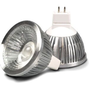 ISOLED Ampoule LED MR16 5,5 W COB, 38°, blanc chaud, - Lampes LED socle GU5.3