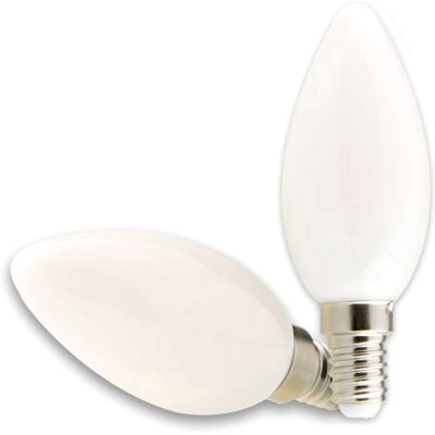 ISOLED Bougie LED E14 - Blanc chaud, Dimmable, 2W - Publicité ISOLED Bougie LED E14 - Blanc chaud, Dimmable, 2W - Publicité