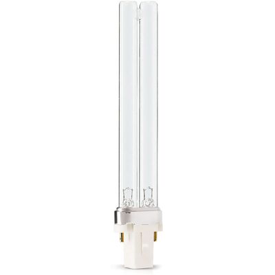 PHILIPS TUV PL-S 9W/2P 1CT/6X10BOX UV-C, G23, pour la désinfection. - Socle G23 (2pin) - Publicité PHILIPS TUV PL-S 9W/2P 1CT/6X10BOX UV-C, G23, pour la désinfection. - Socle G23 (2pin) - Publicité