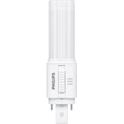 Tube LED PHILIPS CorePro PLC 360D 6,9 W 3CCT 2P G24d. G24D 930-980 lm 3000-6500 K - Lampes LED socle G24d, G24q, GX24d - Publicité Tube LED PHILIPS CorePro PLC 360D 6,9 W 3CCT 2P G24d. G24D 930-980 lm 3000-6500 K - Lampes LED socle G24d, G24q, GX24d - Publicité