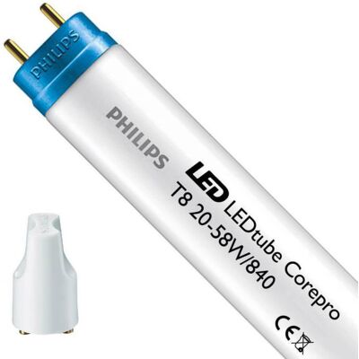 PHILIPS CorePro LEDtube 1500 mm 20 W 865 T8 - Tubes fluorescents LED, socle G13 - Publicité PHILIPS CorePro LEDtube 1500 mm 20 W 865 T8 - Tubes fluorescents LED, socle G13 - Publicité