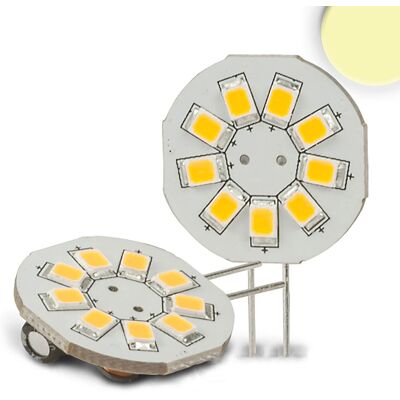 ISOLED Pastille LED G4 9 SMD, 1,5W, blanc chaud, broche latérale - Lampes LED socle G4 - Publicité ISOLED Pastille LED G4 9 SMD, 1,5W, blanc chaud, broche latérale - Lampes LED socle G4 - Publicité