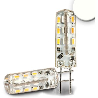 ISOLED Ampoule LED G4 48SMD, 2W, coulé, blanc neutre - Lampes LED socle G4 - Publicité ISOLED Ampoule LED G4 48SMD, 2W, coulé, blanc neutre - Lampes LED socle G4 - Publicité