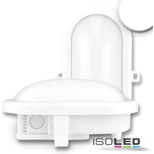 ISOLED Hublot LED plafond/mur, 10W, IP44, blanc, blanc neutre - Lampes murales et de plafond