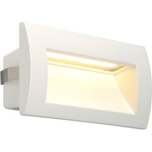 SLV DOWNUNDER OUT M, encastré mural extérieur, blanc, LED, 4W, 3000K, IP55 - Luminaires encastrés (extérieur)