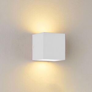 ISOLED Applique direct/indirect 2xGX53, IP44, blanc, sans ampoule - Lampes murales et de plafond
