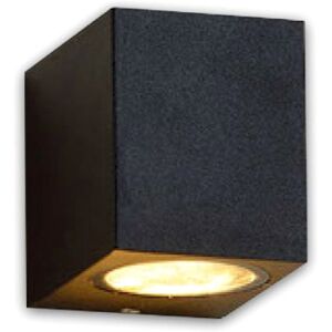 ISOLED Luminaire mural 1xGU10, IP54, noir sable, sans ampoule - Lampes murales et de plafond