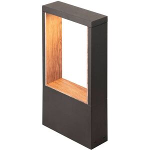 SLV FLATT II 36, lampadaire, PHASE, 2700 K, IP65, carré, anthracite / marron - Lampes sur pied, murales et de plafond (extérieur) - Publicité SLV FLATT II 36, lampadaire, PHASE, 2700 K, IP65, carré, anthracite / marron - Lampes sur pied, murales et de plafond (extérieur) - Publicité