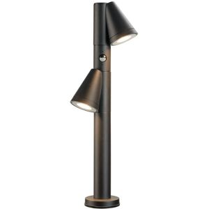 SLV T-TUBE 70 POLE, Lampadaire d'extérieur, GU10, double, Sensor, IP44, max. 10 W, noir - Lampes sur pied, murales et de plafond (extérieur) - Publicité SLV T-TUBE 70 POLE, Lampadaire d'extérieur, GU10, double, Sensor, IP44, max. 10 W, noir - Lampes sur pied, murales et de plafond (extérieur) - Publicité