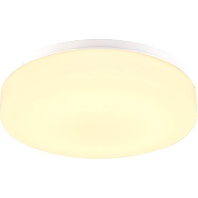 SLV Blanc LIPSY 30 Drum - Plafonnier - Publicité SLV Blanc LIPSY 30 Drum - Plafonnier - Publicité