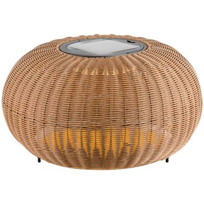 SLV ADEGAN, Lampadaire d'extérieur, flat, Solar, 2200 K, IP65, marron - Lampes sur pied, murales et de plafond (extérieur) - Publicité SLV ADEGAN, Lampadaire d'extérieur, flat, Solar, 2200 K, IP65, marron - Lampes sur pied, murales et de plafond (extérieur) - Publicité