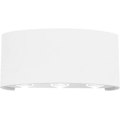 Applique LED Up&Down IsoLED - IP54, 6*1W CREE, Blanc Chaud - Publicité Applique LED Up&Down IsoLED - IP54, 6*1W CREE, Blanc Chaud - Publicité
