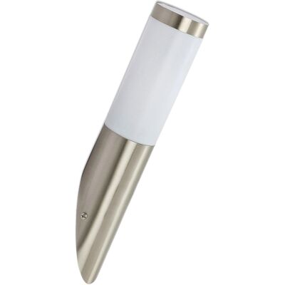 ISOLED Applique en Acier Inoxydable - IP44 - Blanc Chaud - E27 9W - Extérieur - Publicité ISOLED Applique en Acier Inoxydable - IP44 - Blanc Chaud - E27 9W - Extérieur - Publicité