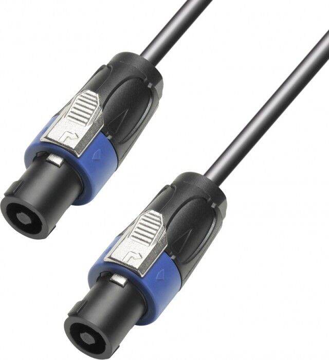 Adam Hall Cables 4 STAR S225 SS 1500 - Câble Enceintes 2 x 2,5 mm² Speaker Connecteur Enceinte - Câbles Speakon
