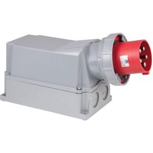 Sonstige PCE CEE 125 A/400 V 5P Wallmount - male Rouge, IP67 - Connecteurs CEE