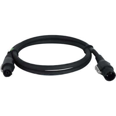Câble d'alimentation NEUTRIK powerCON TRUE1 mâle/femelle 3 x 1,5 mm² 0,5 m - Câbles Powercon - Publicité Câble d'alimentation NEUTRIK powerCON TRUE1 mâle/femelle 3 x 1,5 mm² 0,5 m - Câbles Powercon - Publicité