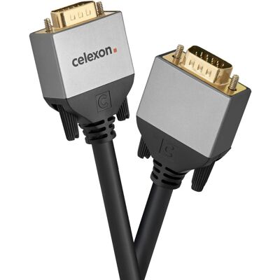 celexon Câble VGA 1,5m - Professional Line - Câbles VGA - Publicité celexon Câble VGA 1,5m - Professional Line - Câbles VGA - Publicité