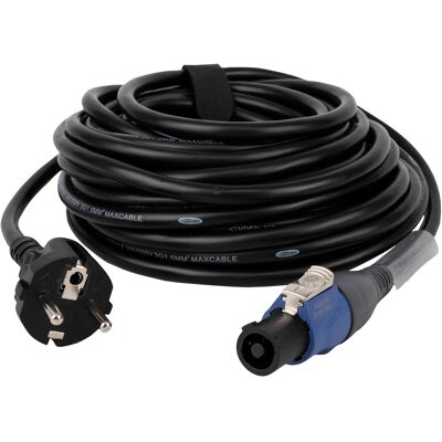 Câble d'alimentation DAP-Audio Connecteur Power Pro vers Schuko 3x 1,5 mm² 10 m - Câbles Powercon - Publicité Câble d'alimentation DAP-Audio Connecteur Power Pro vers Schuko 3x 1,5 mm² 10 m - Câbles Powercon - Publicité