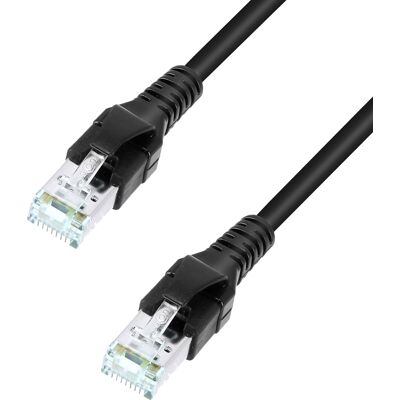 Adam Hall Cables 5 STAR CAT6 0100 I - Câble Réseau 1m - Noir - Ethernet - Publicité Adam Hall Cables 5 STAR CAT6 0100 I - Câble Réseau 1m - Noir - Ethernet - Publicité